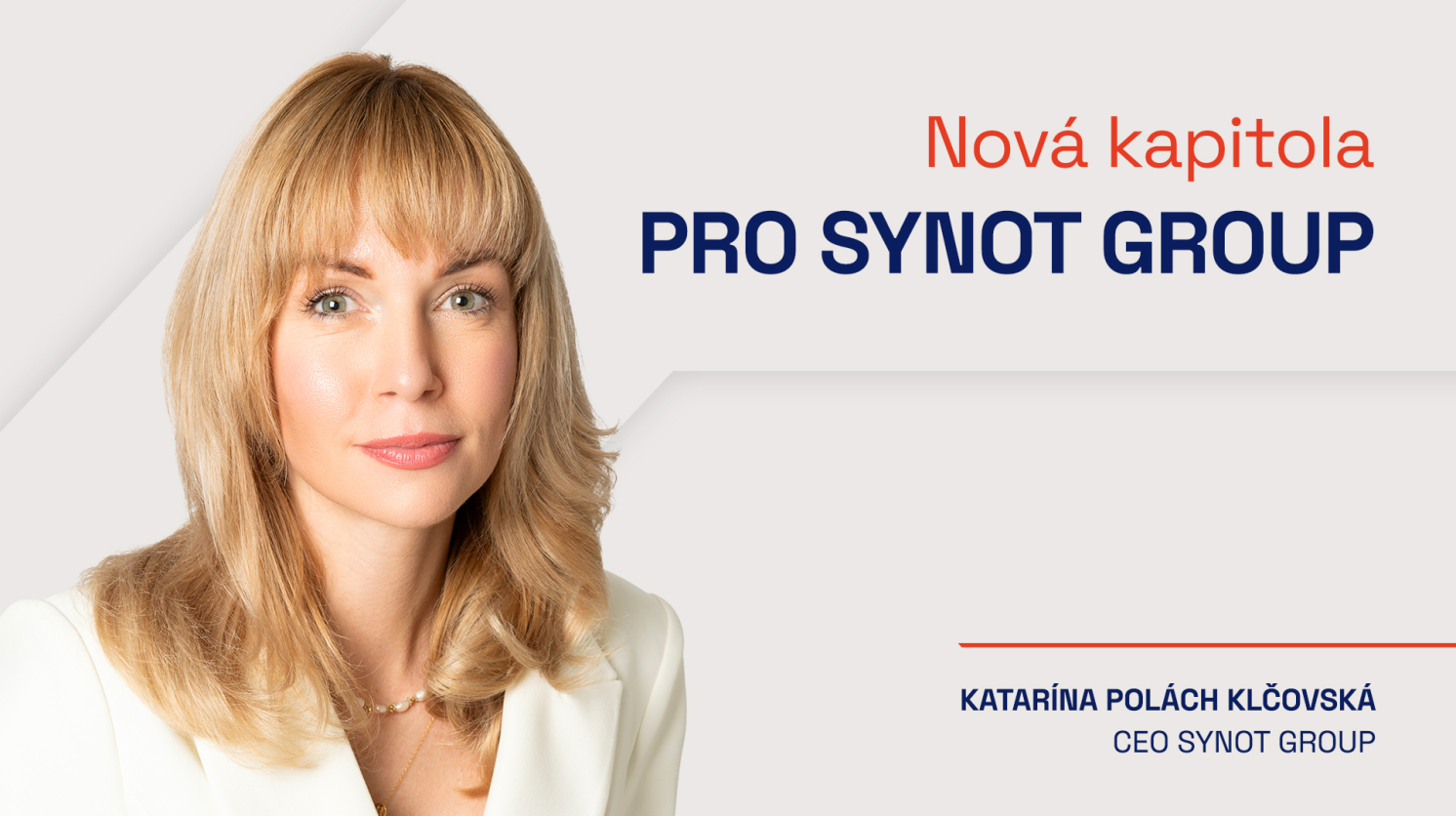 Výkonnou ředitelkou se stala Katarína Polách Klčovská