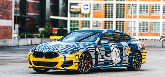 SYNOT Auto: A unique car from BMW Art Car series can be seen in Zlin